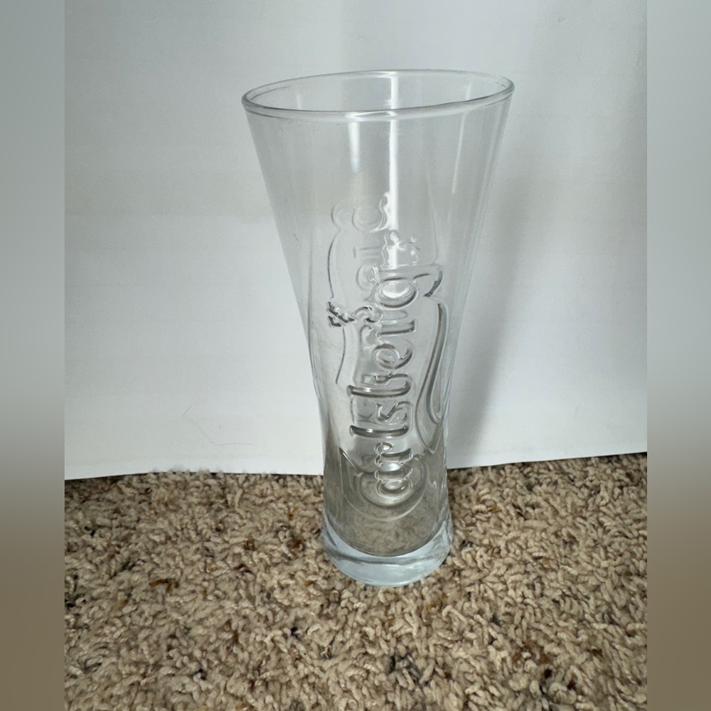 Carlsberg Lager Embossed Pint Glass